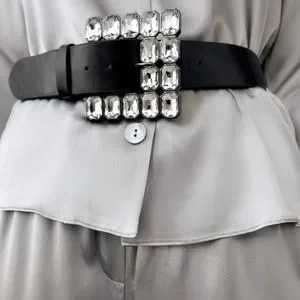 Zara | Accessories | Bloggers Fav Zara Bejeweled Buckle Belt  display picture 2